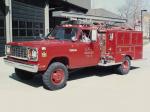 Dodge W400 Power Wagon Firetruck by Seagrave 1977 года